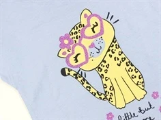 Name It chambray blue little but fierce top